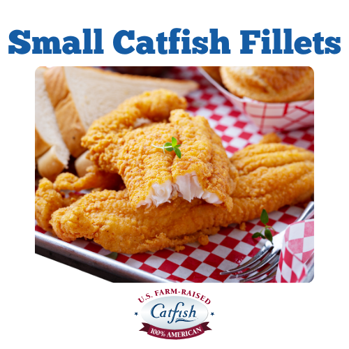 Small Catfish Fillet- 15 lb Box