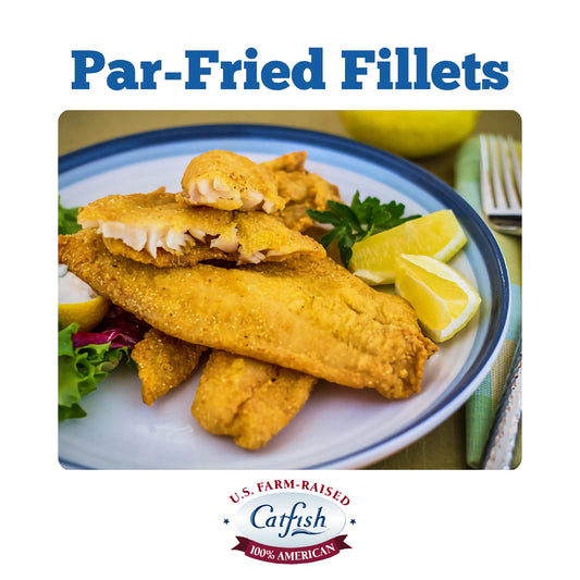 Par-Fried Fillets- 10 lb Box